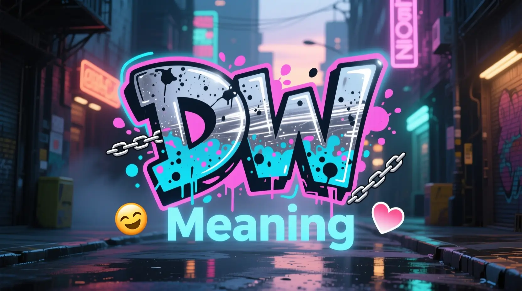 DW Meaning Slang