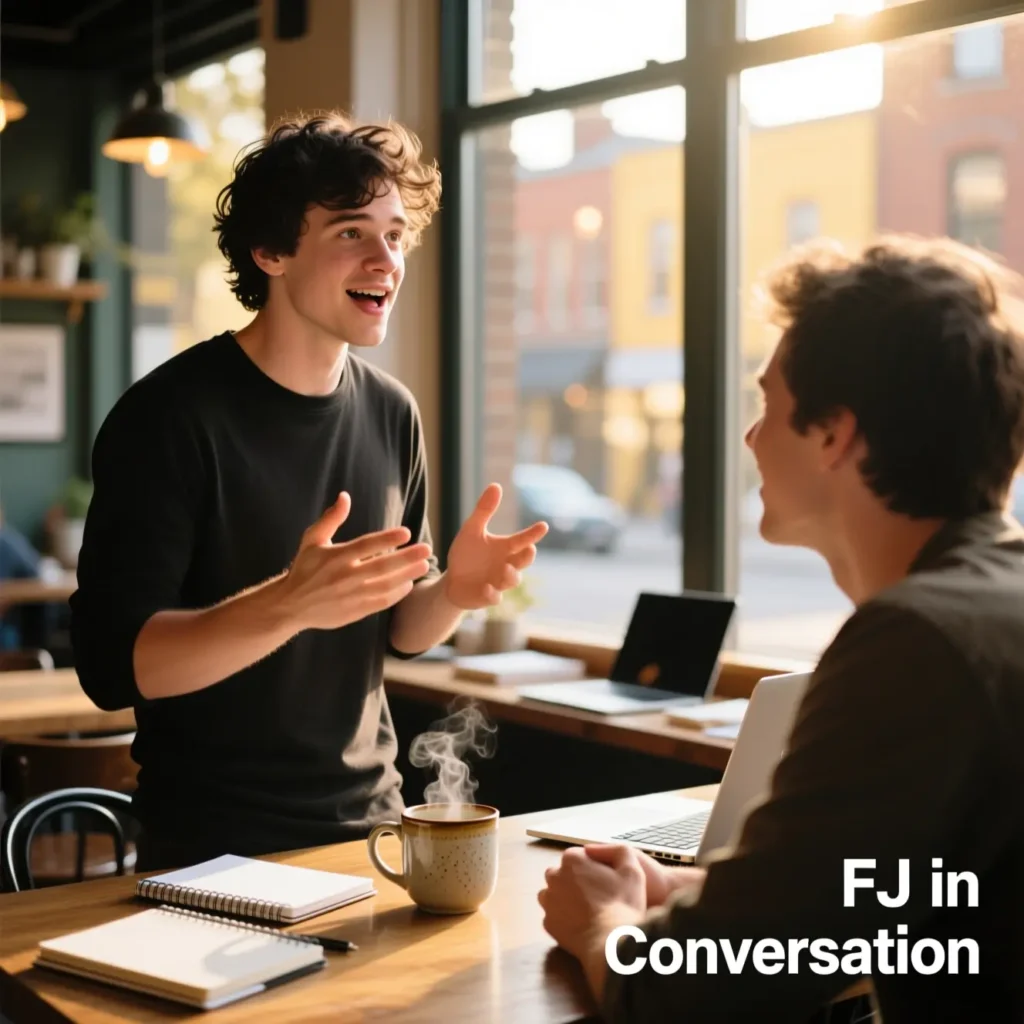 Examples of FJ in Conversation