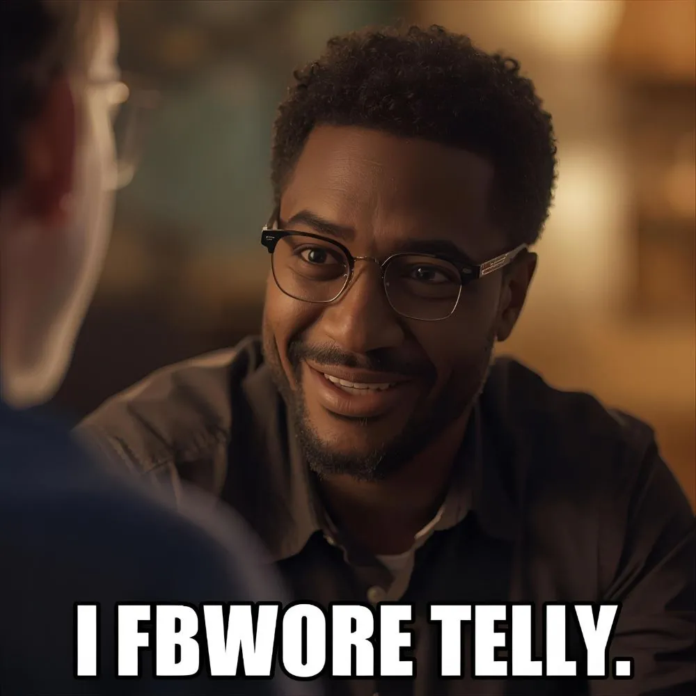 Examples of “Telly” in Conversation