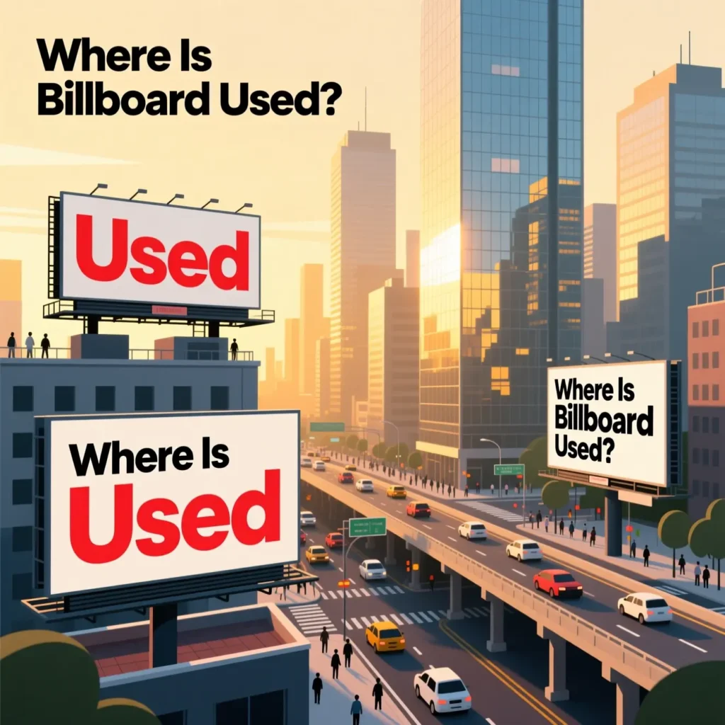 Where Is Billboard Used