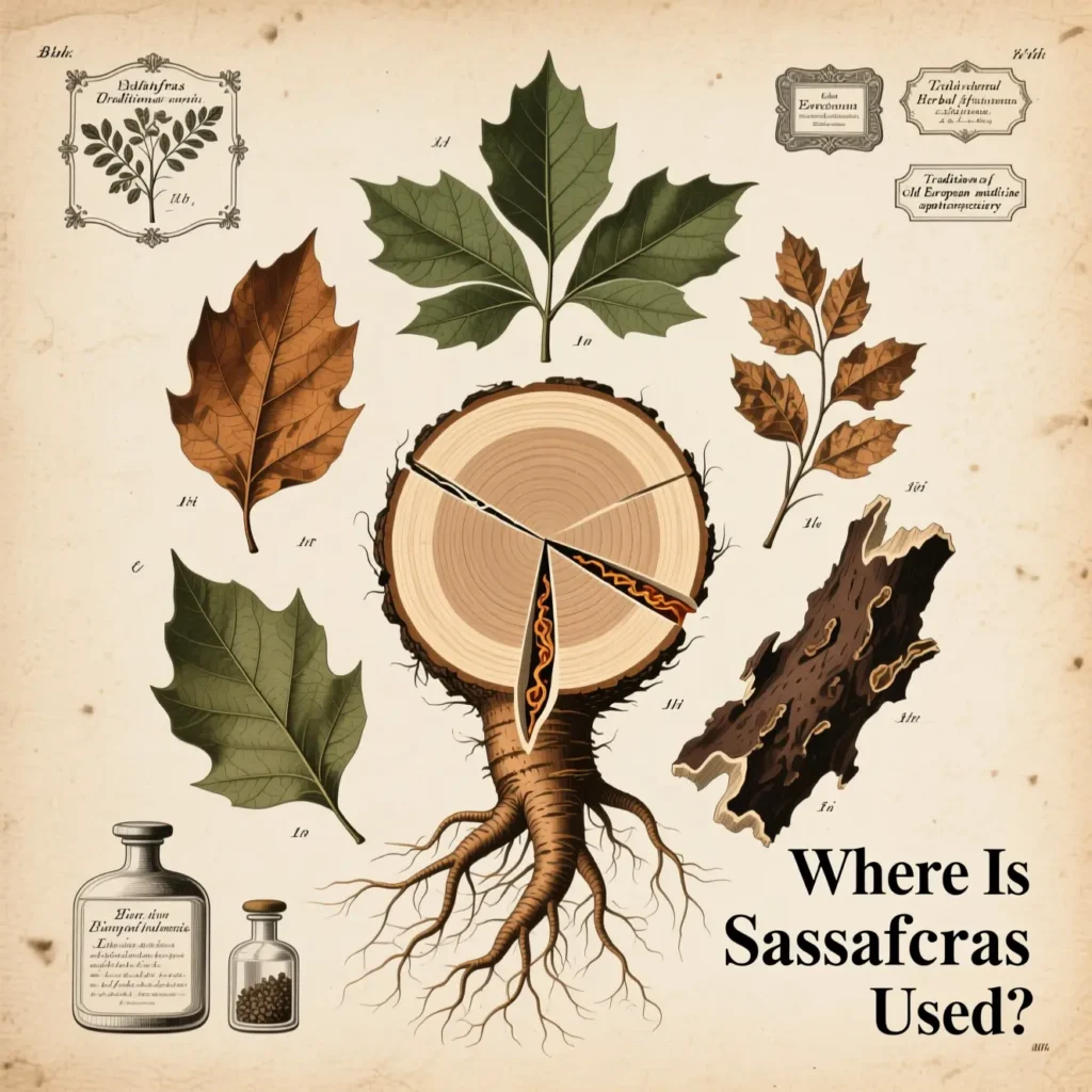 Where Is Sassafras Used