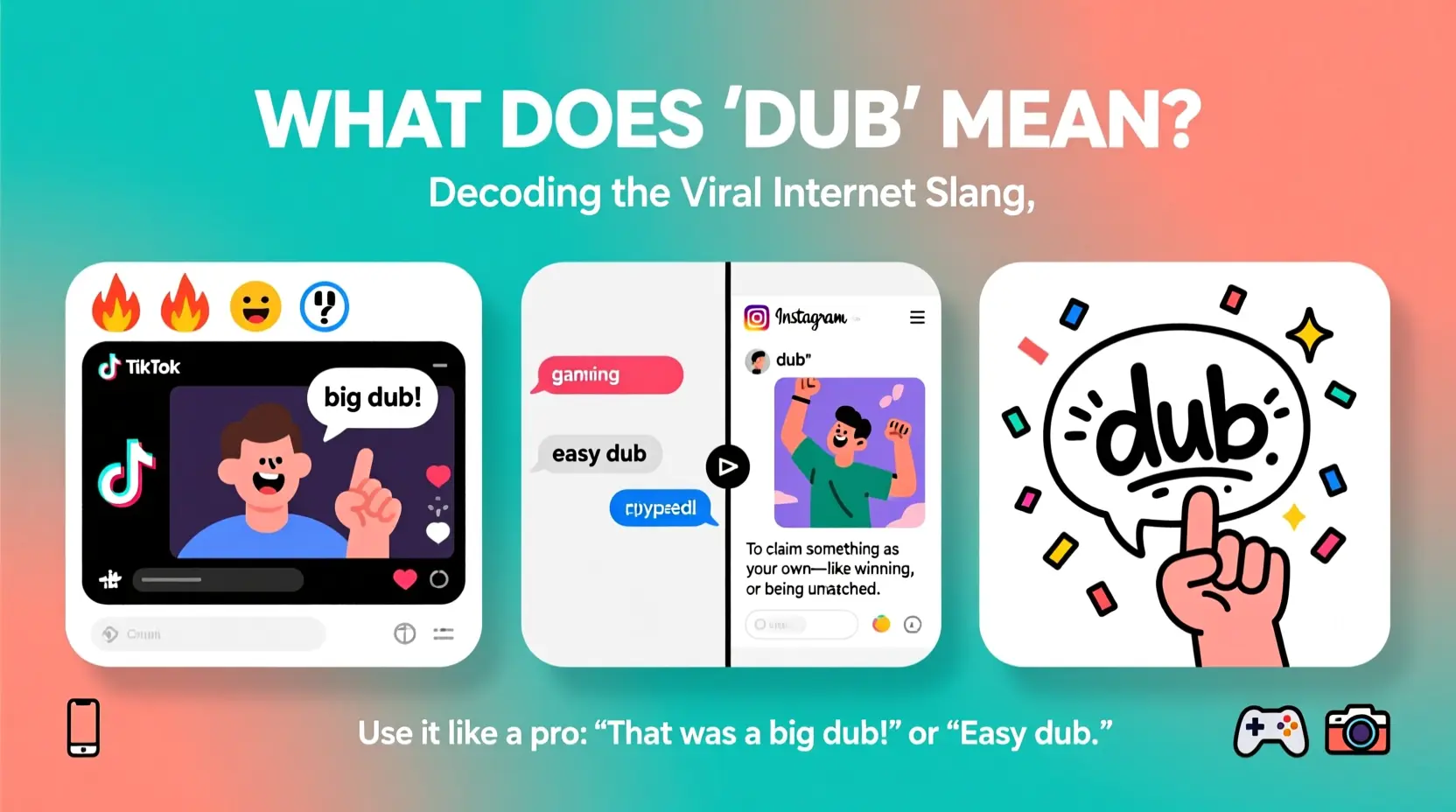 Dub Meaning Slang Win