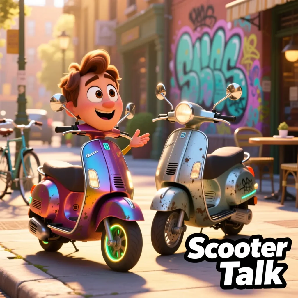 Examples of Scooter in Conversation