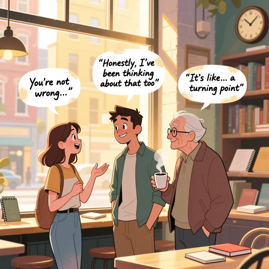 Examples of TS in Conversation