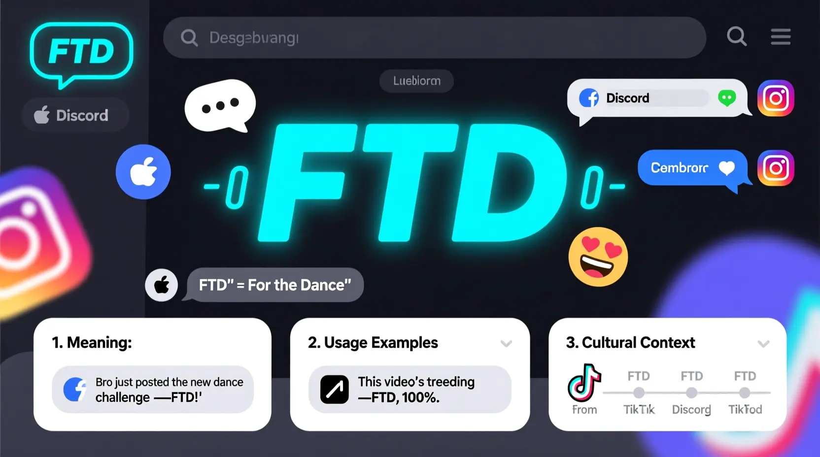 FTD Meaning Slang
