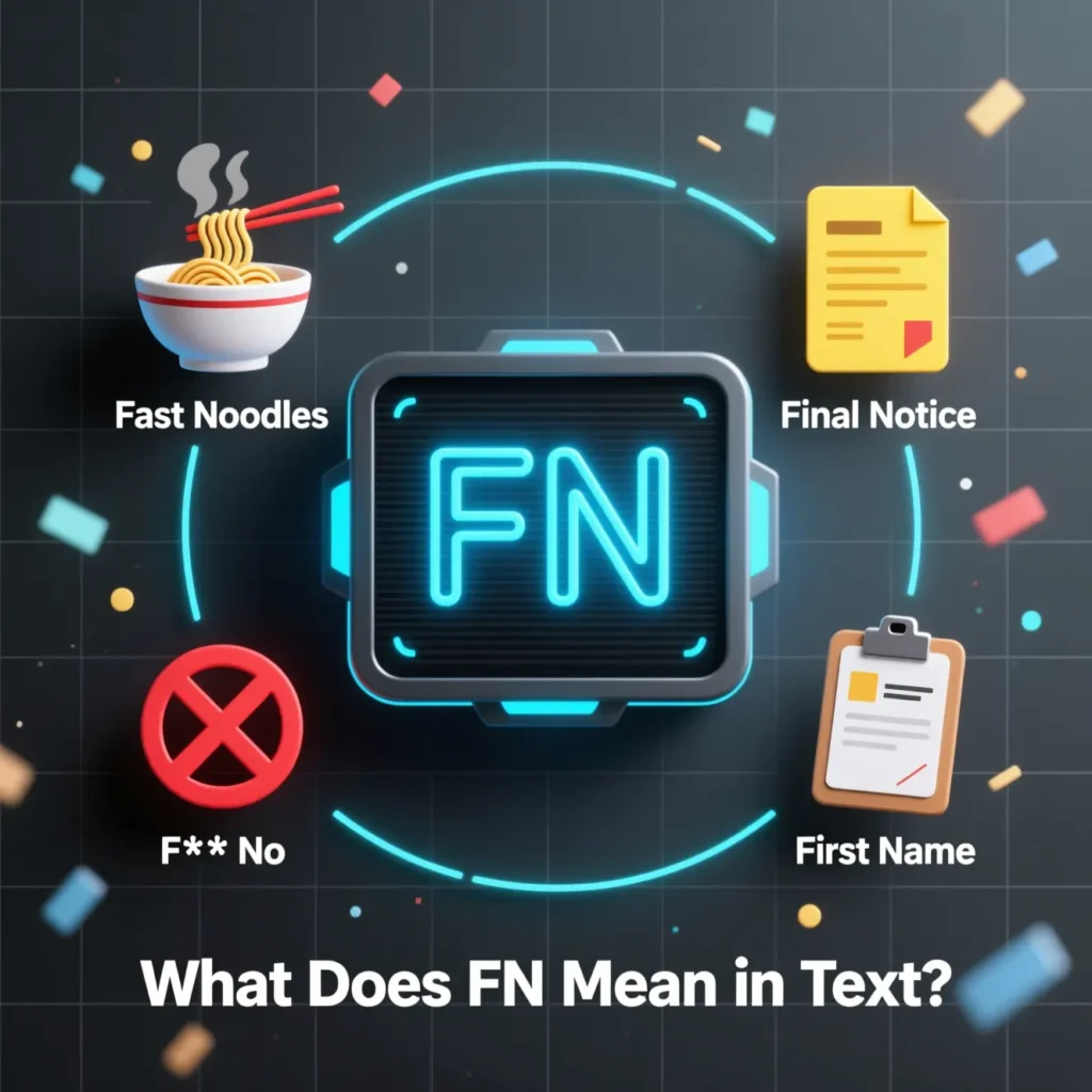 What Does FN Mean in Text