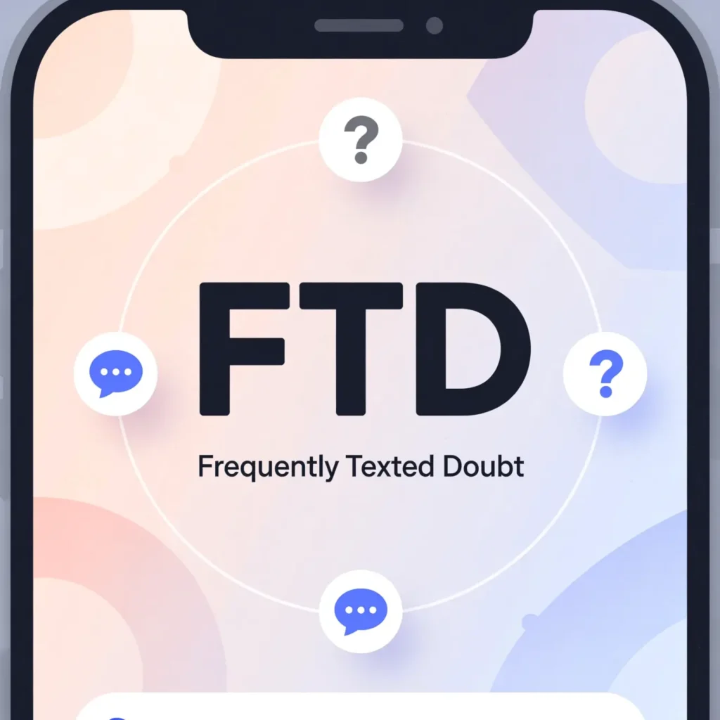 What Does FTD Mean in Text