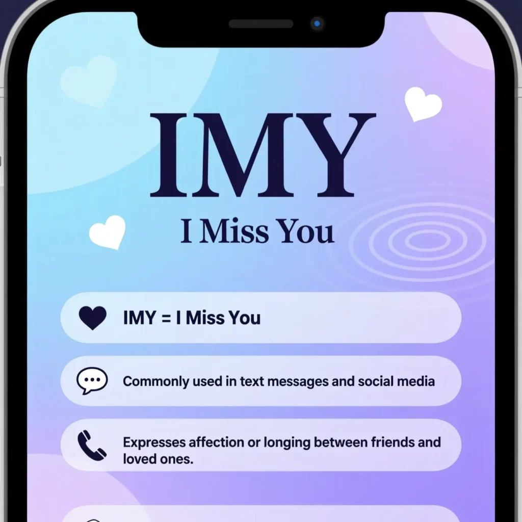 What Does IMY Mean in Text