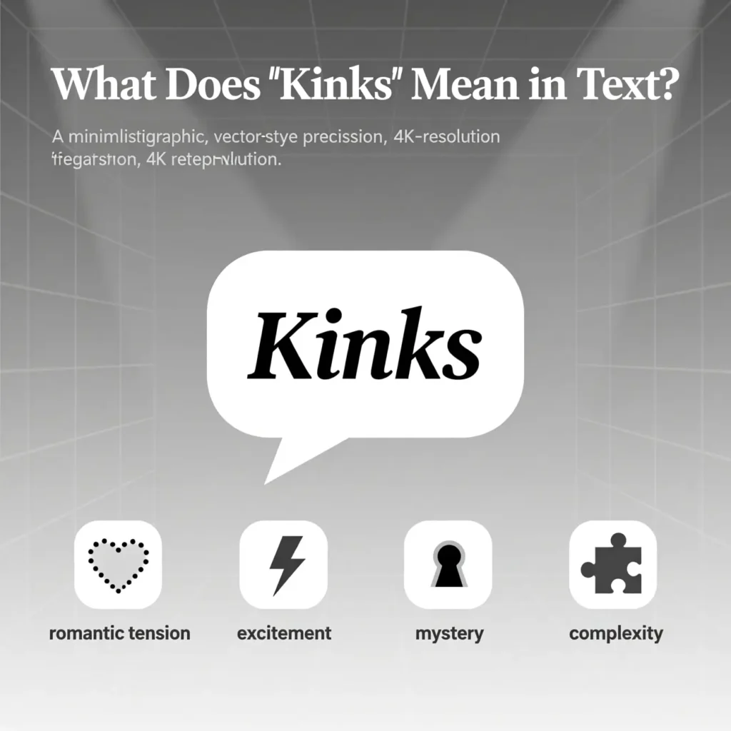 What Does Kinks Mean in Text