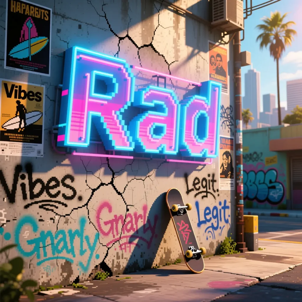 What Does Rad Mean in Text