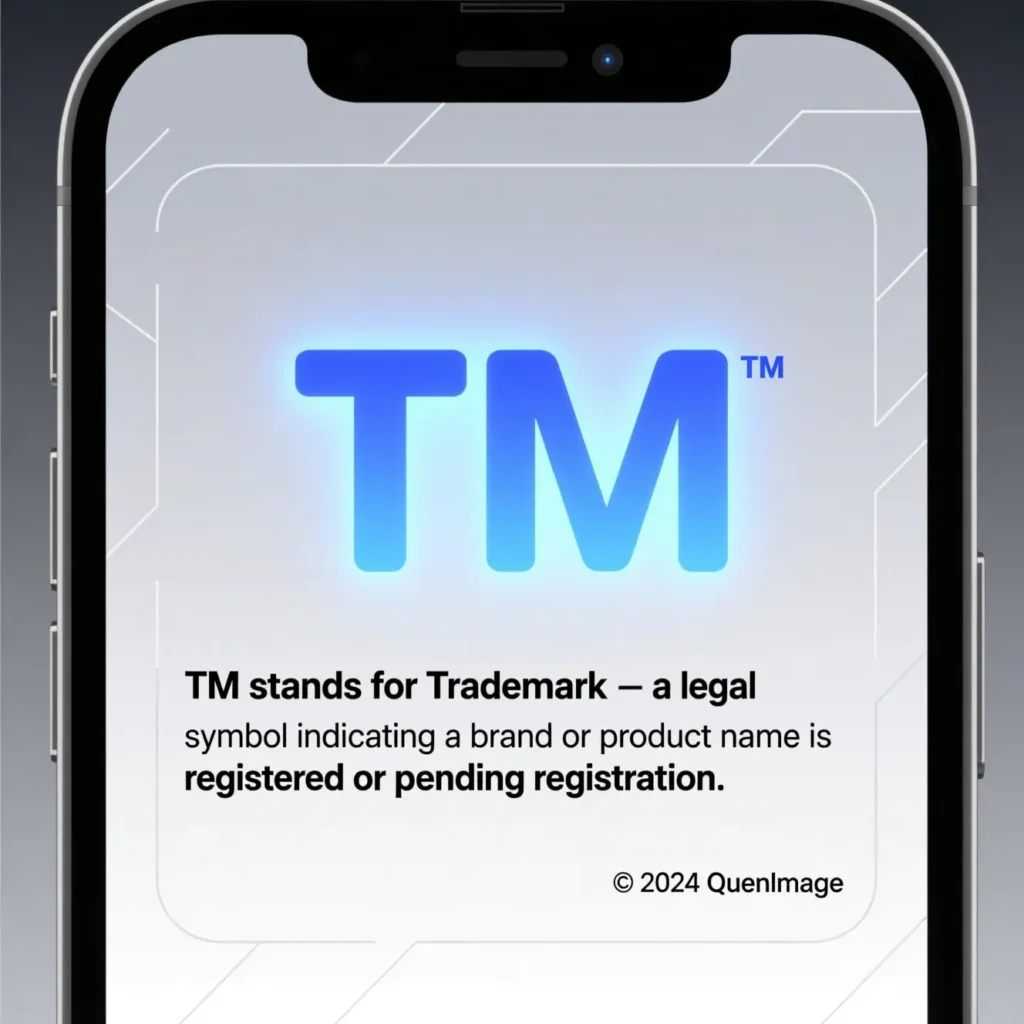 What Does TM Mean in Text
