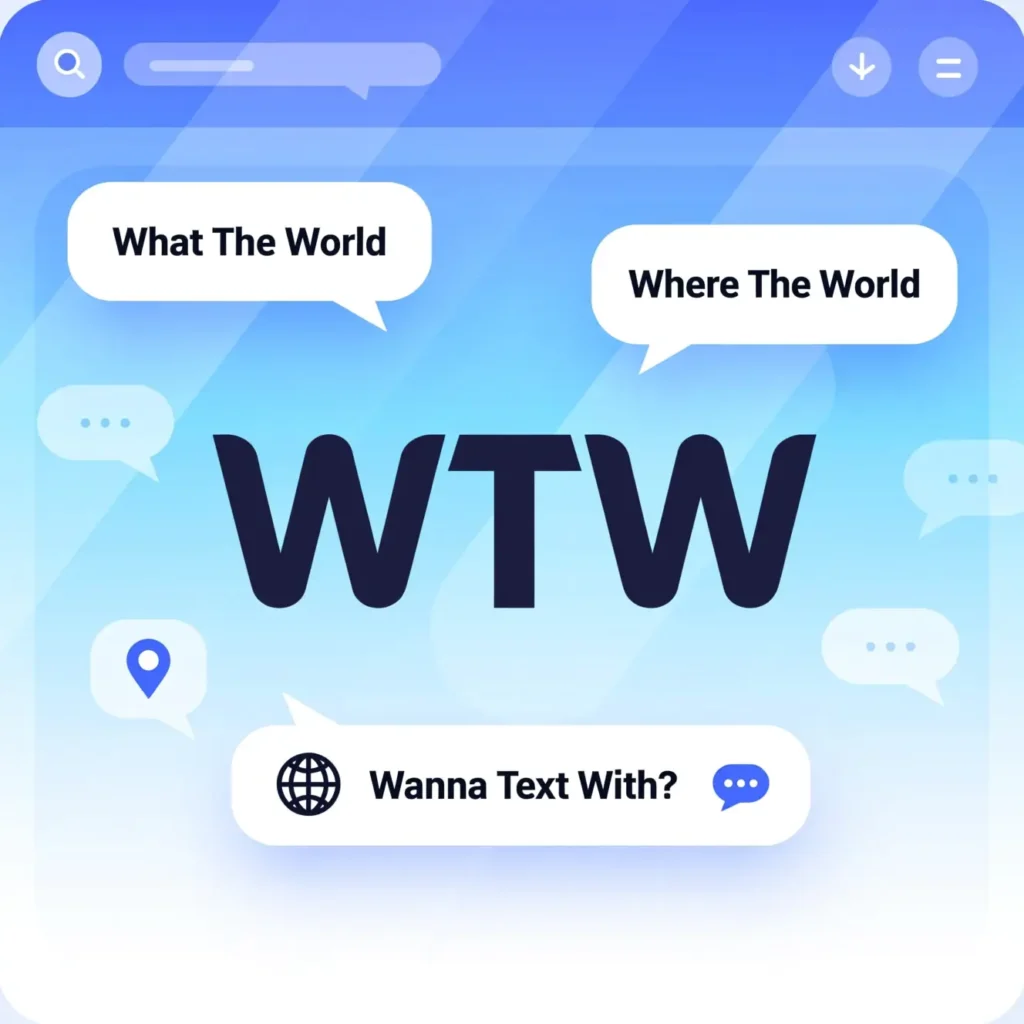 What Does WTW Mean in Text