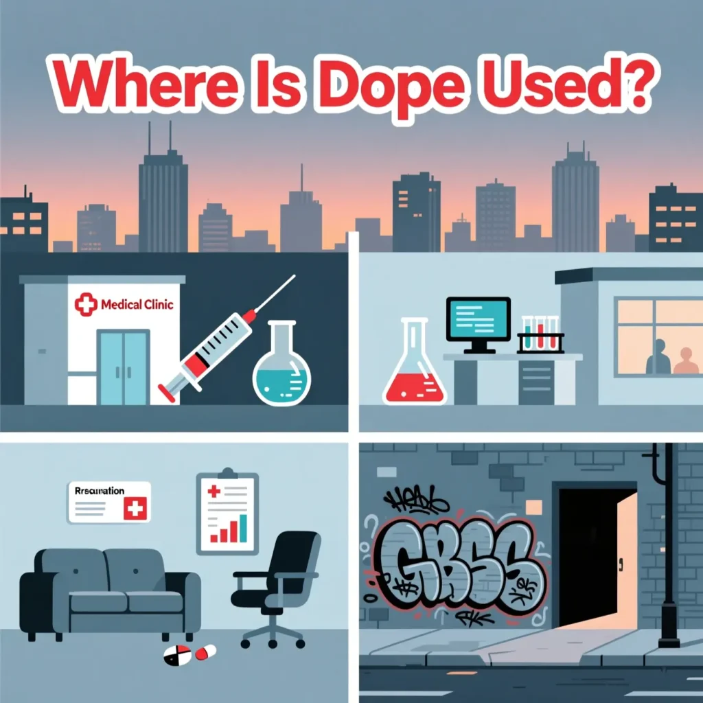 Where Is Dope Used