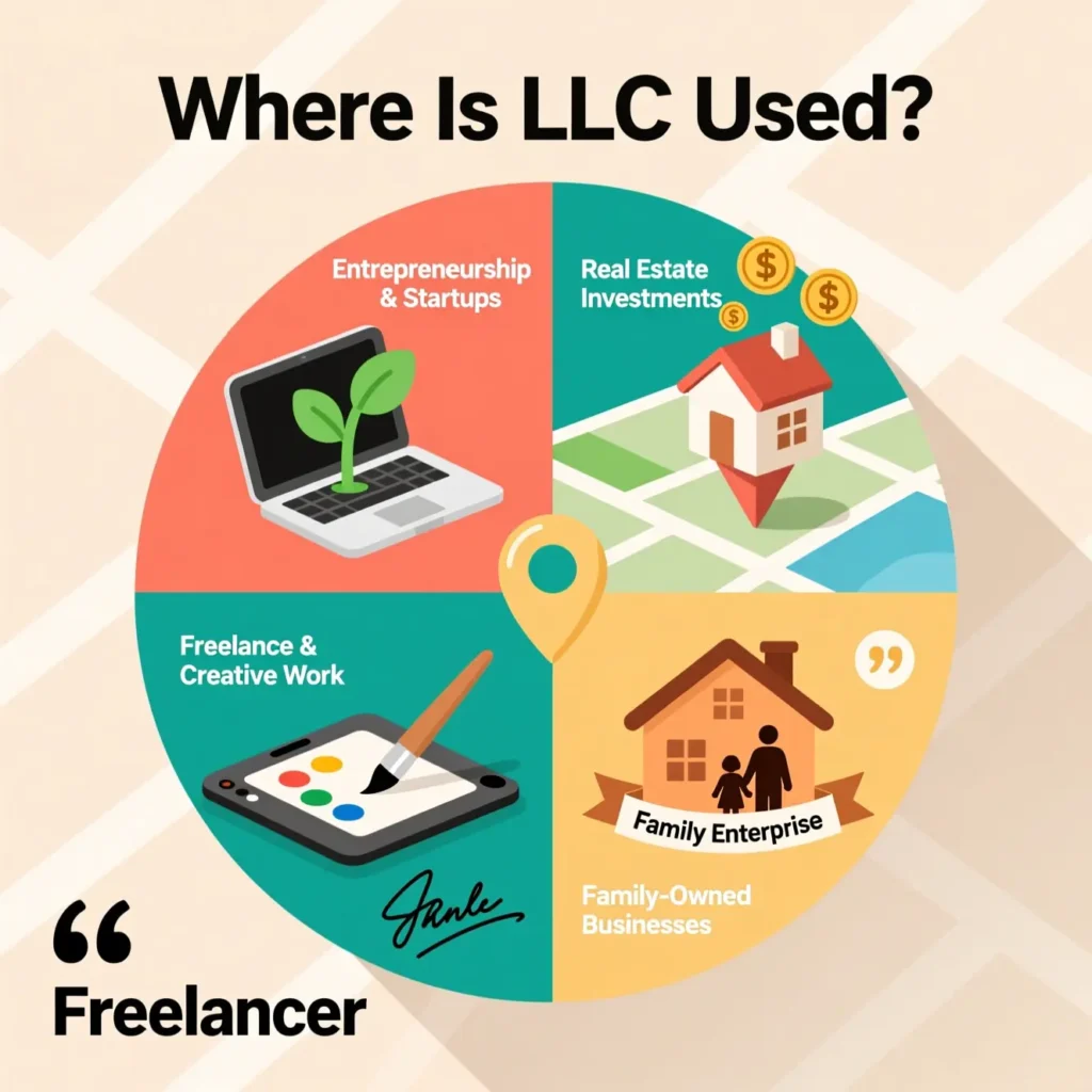 Where Is LLC Used