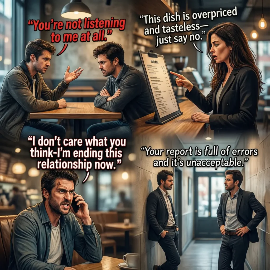 Examples of Blunt in Conversation