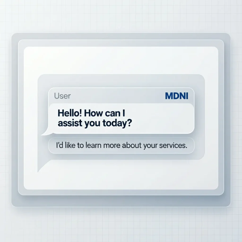 Examples of MDNI in Conversation