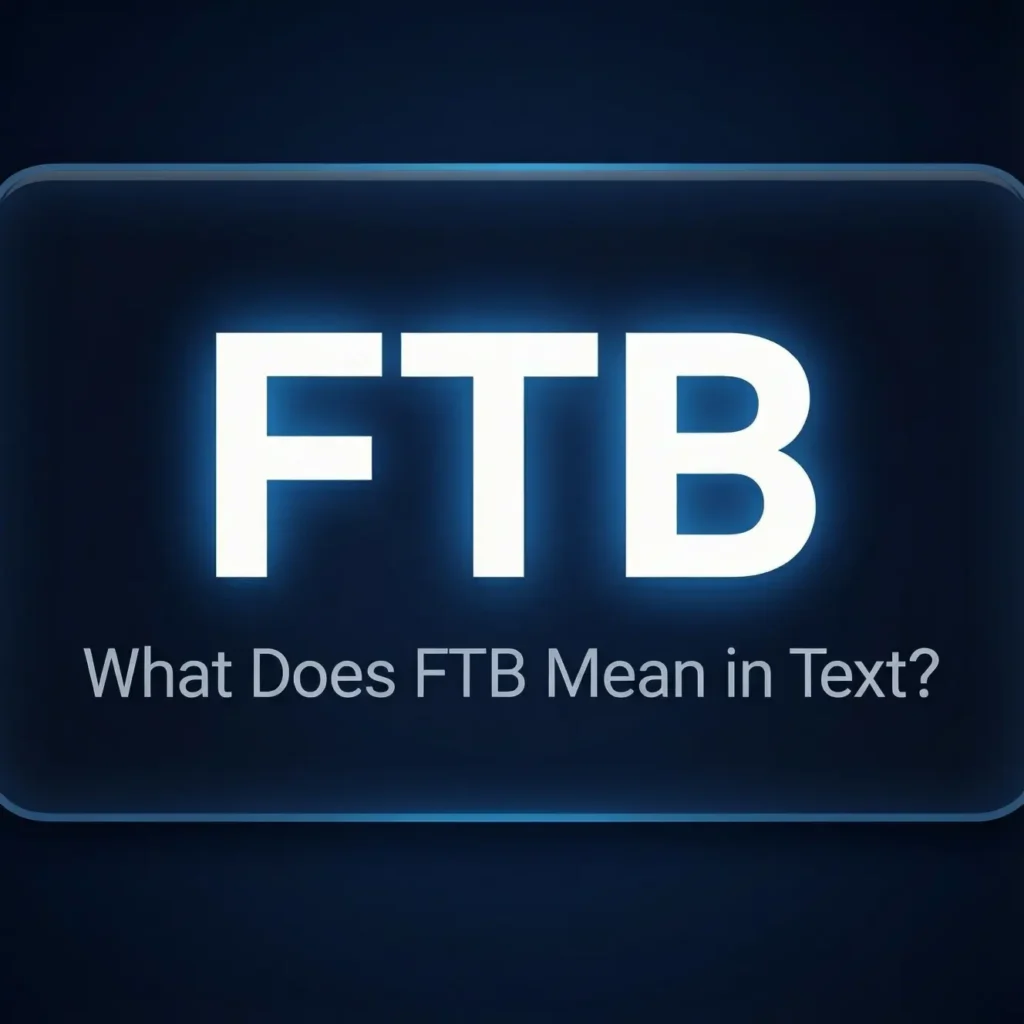 What Does FTB Mean in Text