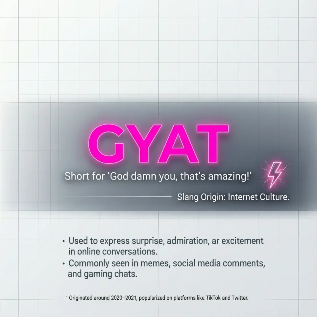 What Does Gyat Mean in Text