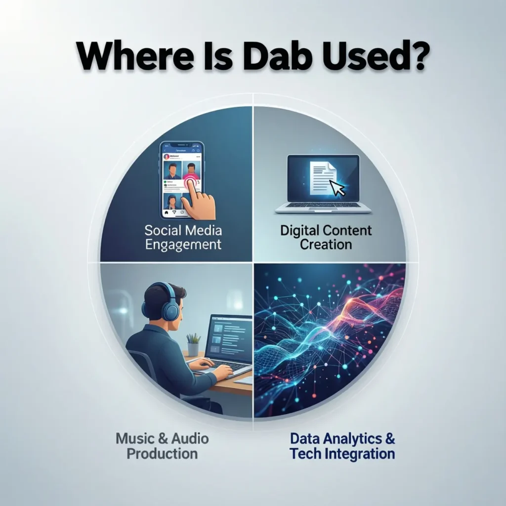 Where Is Dab Used