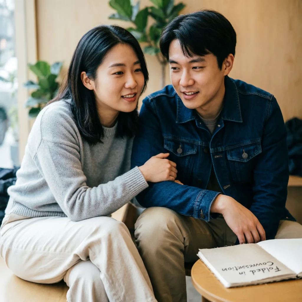 Examples of Folded in Conversation