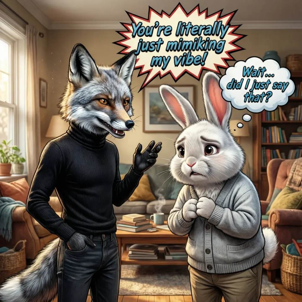 Examples of Mogging in Conversation