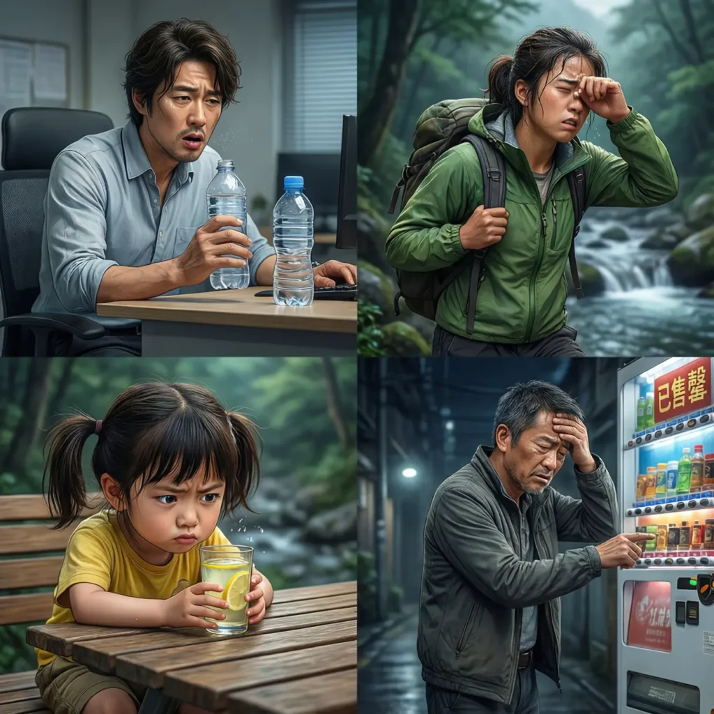 Examples of “Thirsty” in Conversation