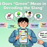 Green Slang Meaning