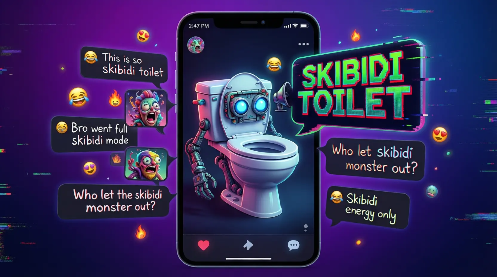 Skibidi Toilet Slang Meaning