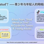 Stud Slang Meaning