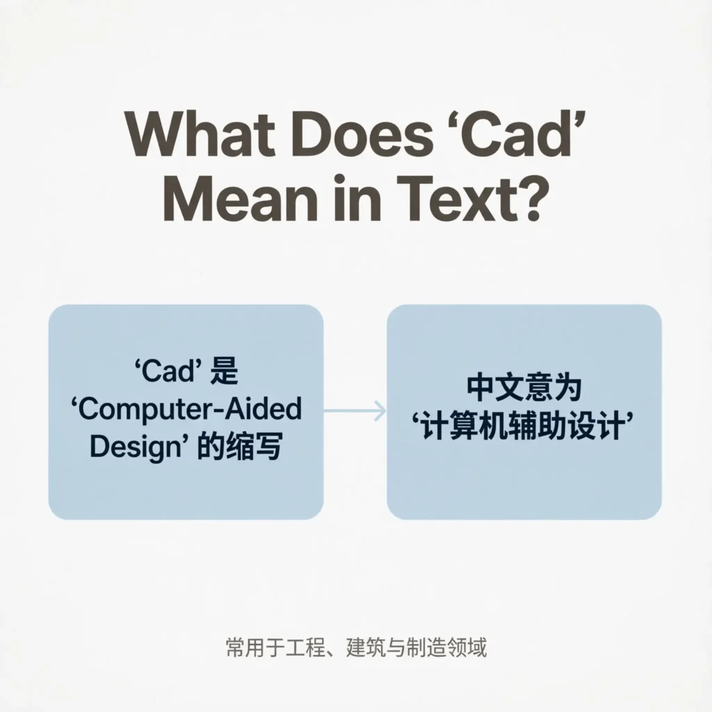 What Does “Cad” Mean in Text