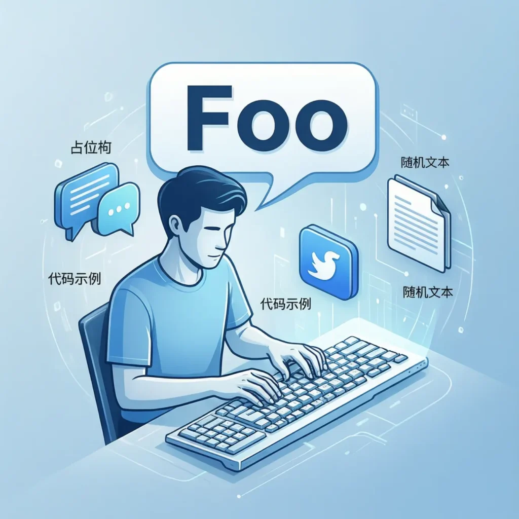What Does Foo Mean in Text
