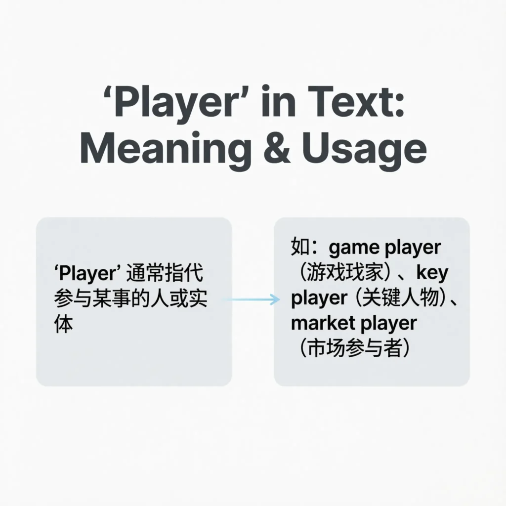 What Does Player Mean in Text