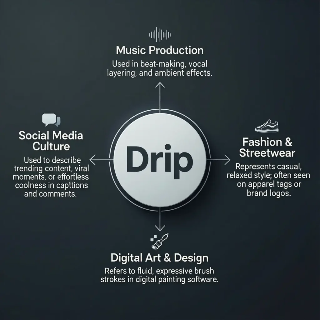 Where Is “Drip” Used