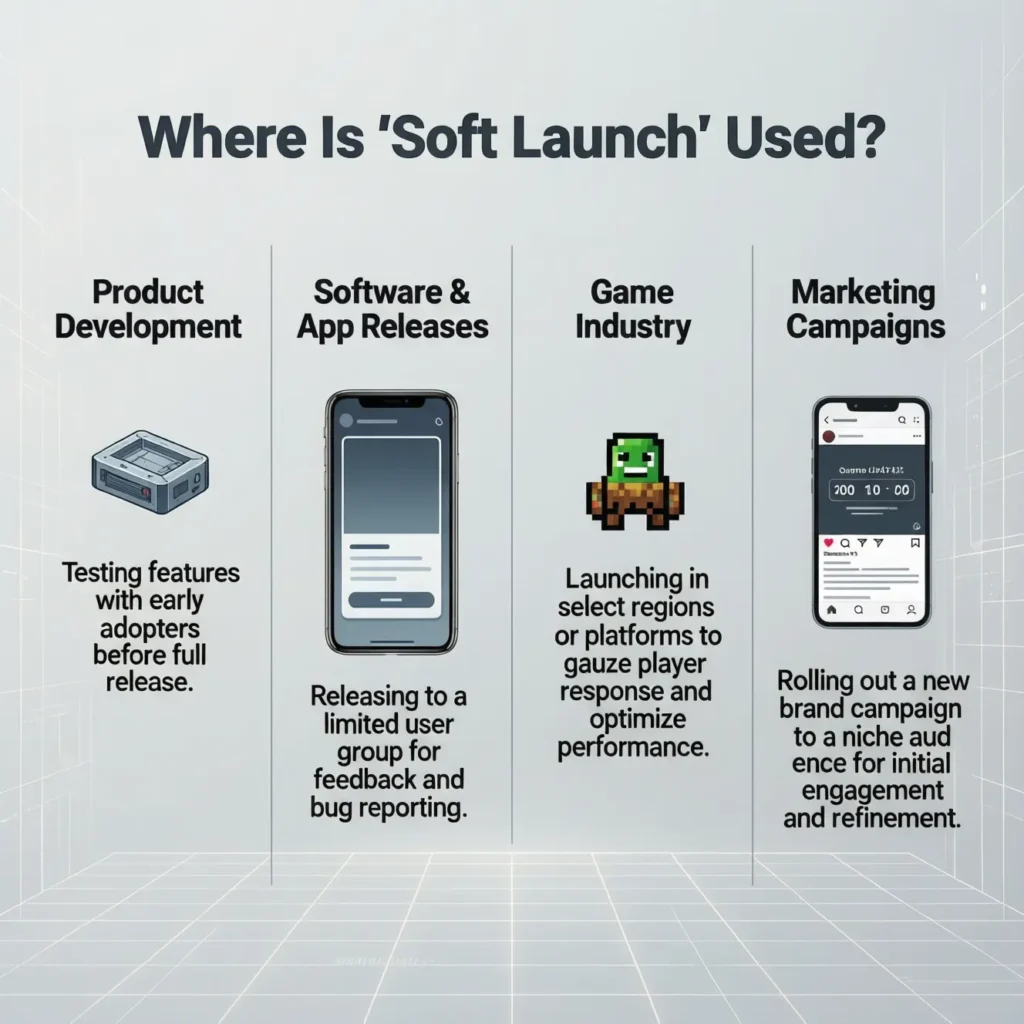 Where Is “Soft Launch” Used