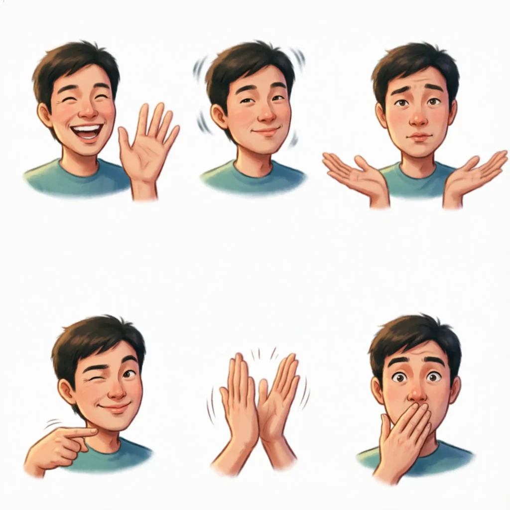 Examples of GIF in Conversation