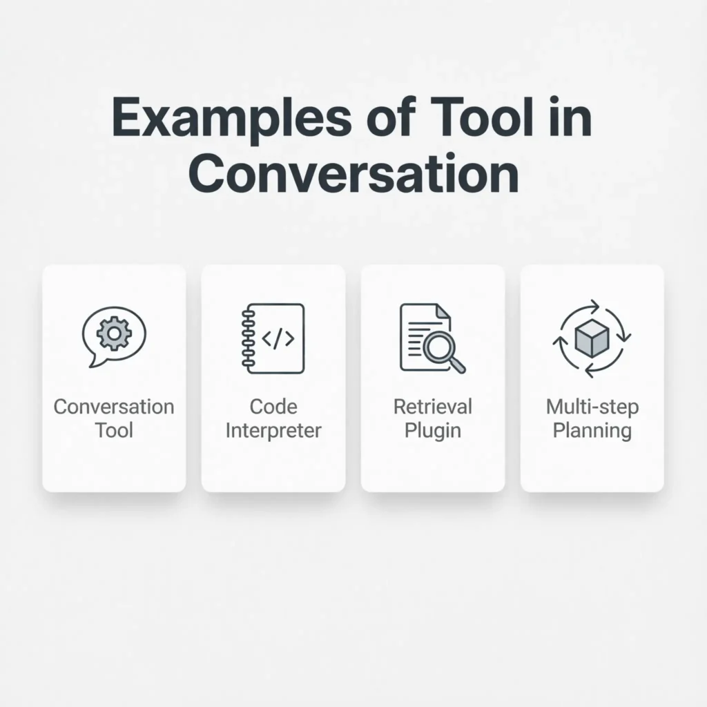 Examples of Tool in Conversation