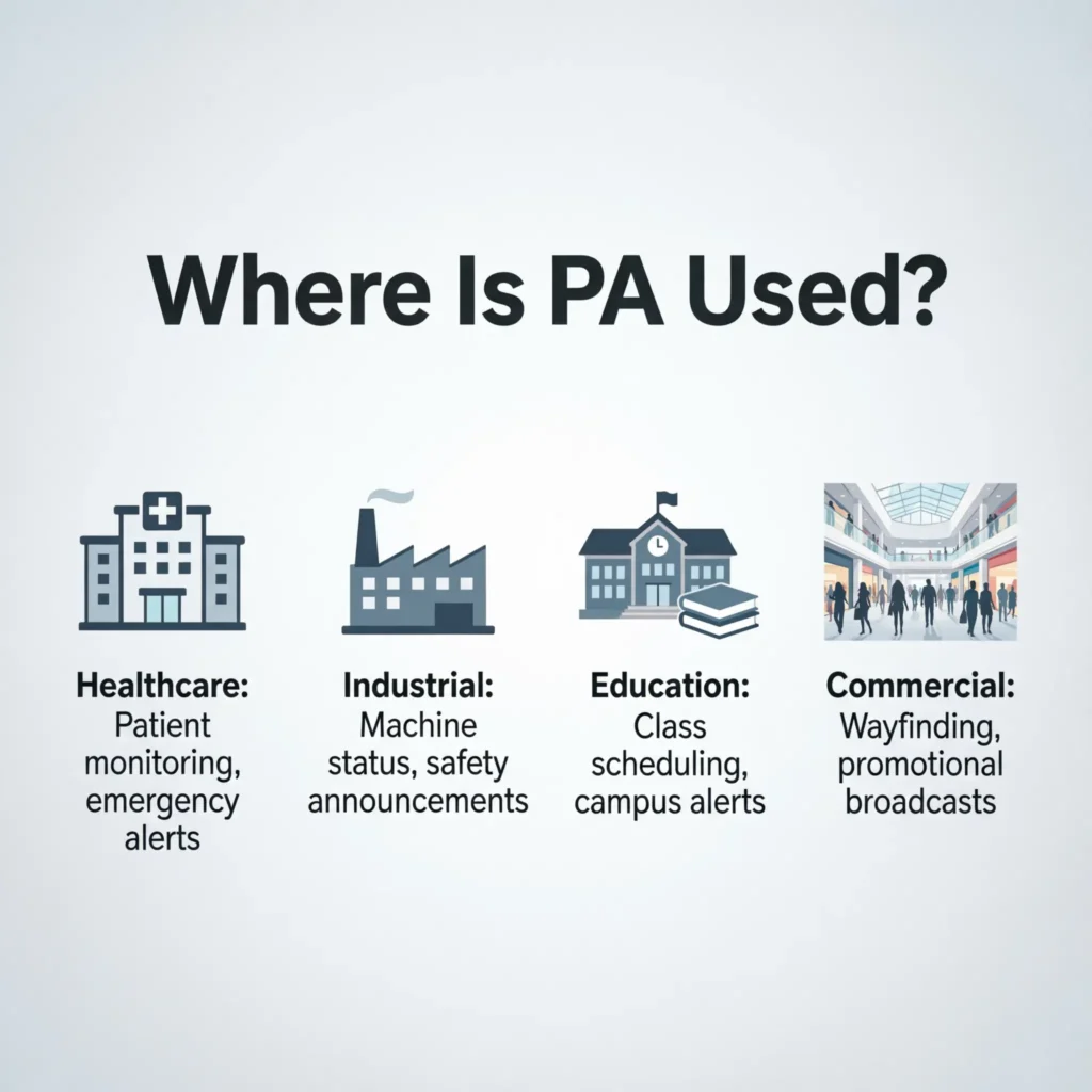 Where Is PA Used