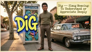 Dig Slang Meaning 1960s