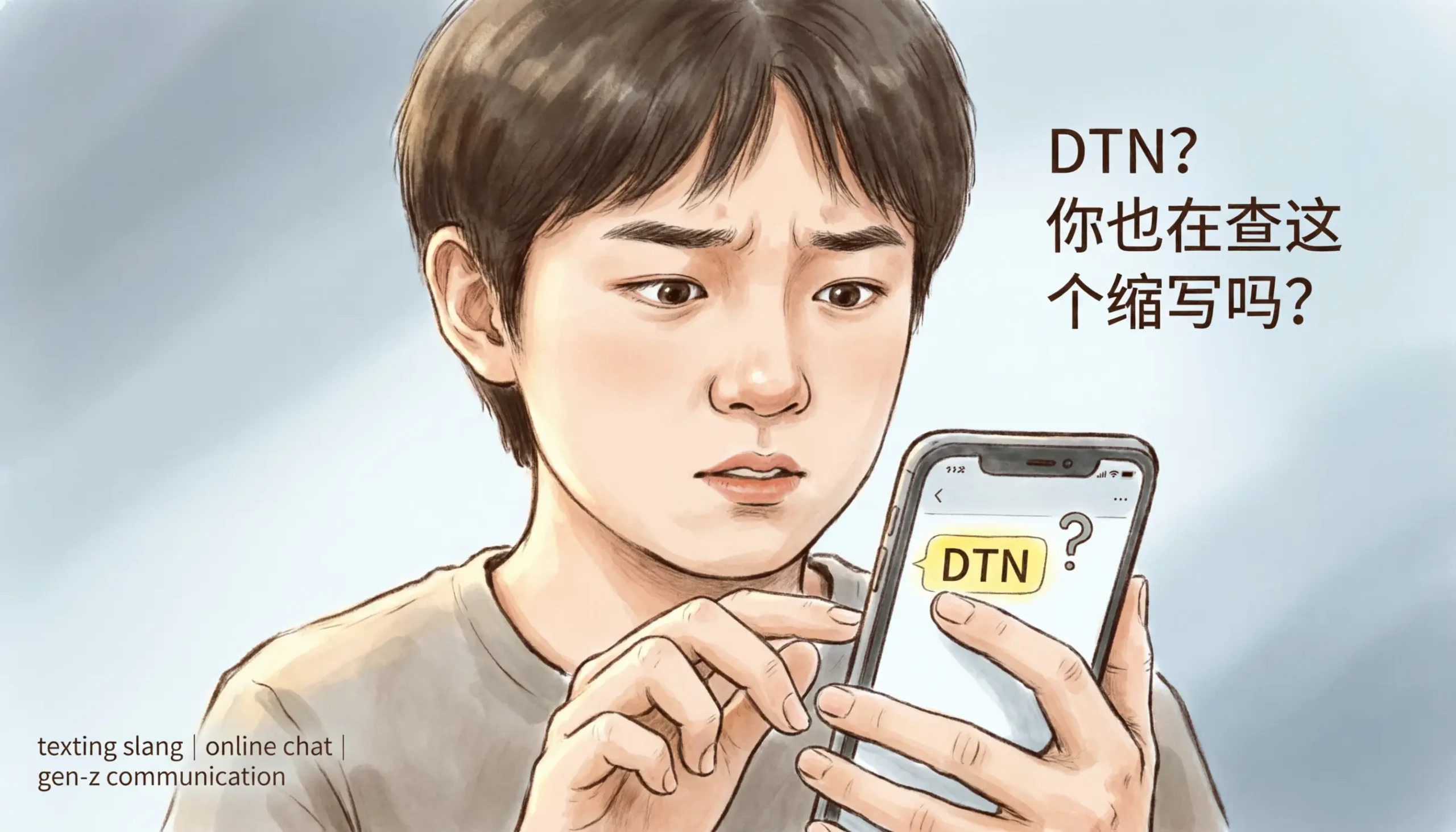 DTN Meaning Slang