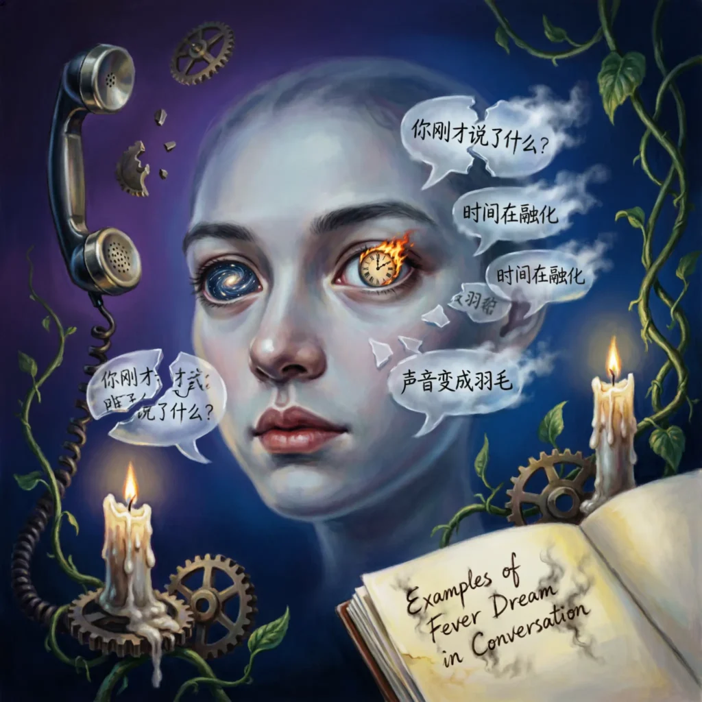 Examples of Fever Dream in Conversation