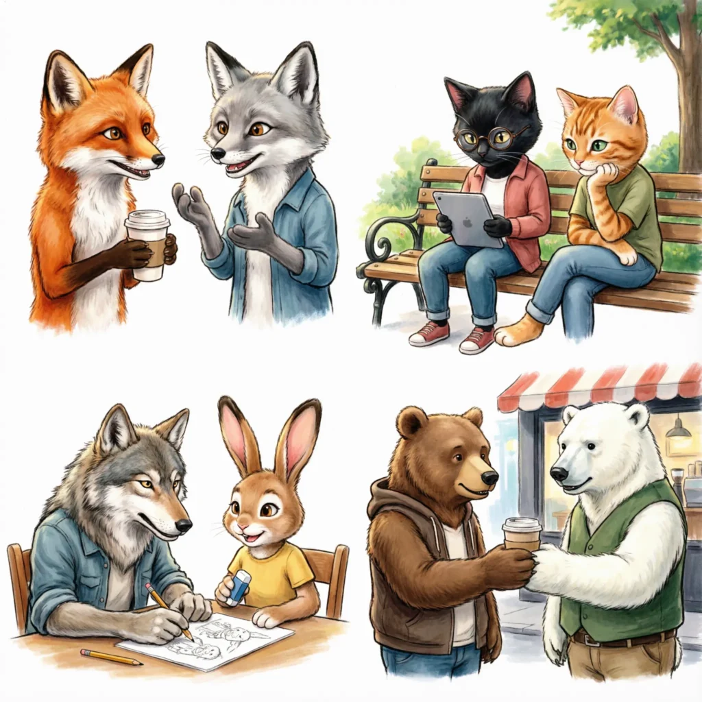 Examples of Furry in Conversation