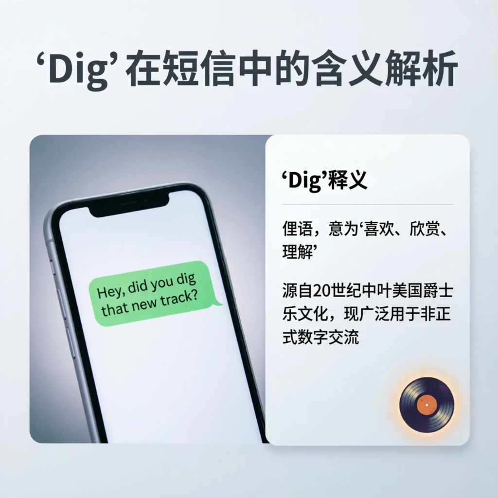 What Does “Dig” Mean in Text