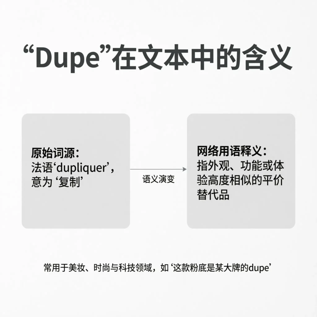 What Does “Dupe” Mean in Text