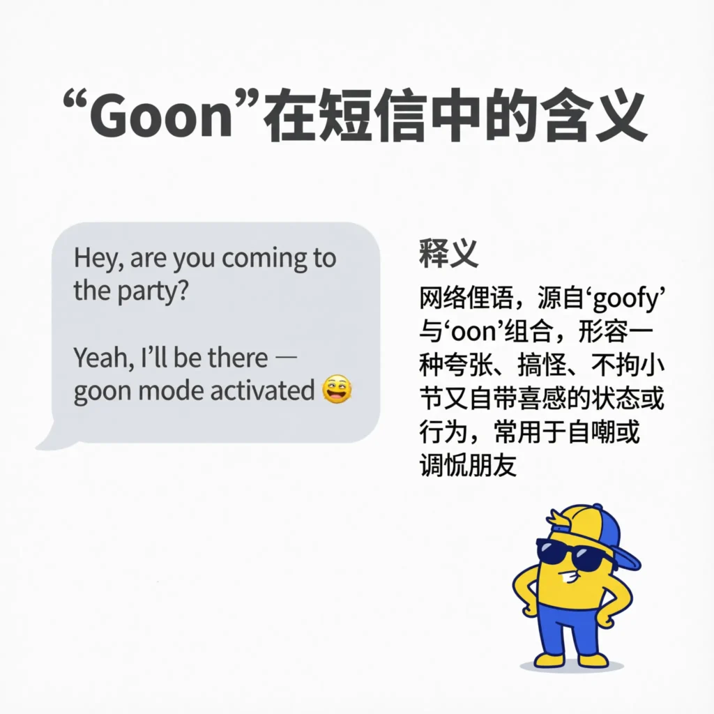 What Does “Goon” Mean in Text