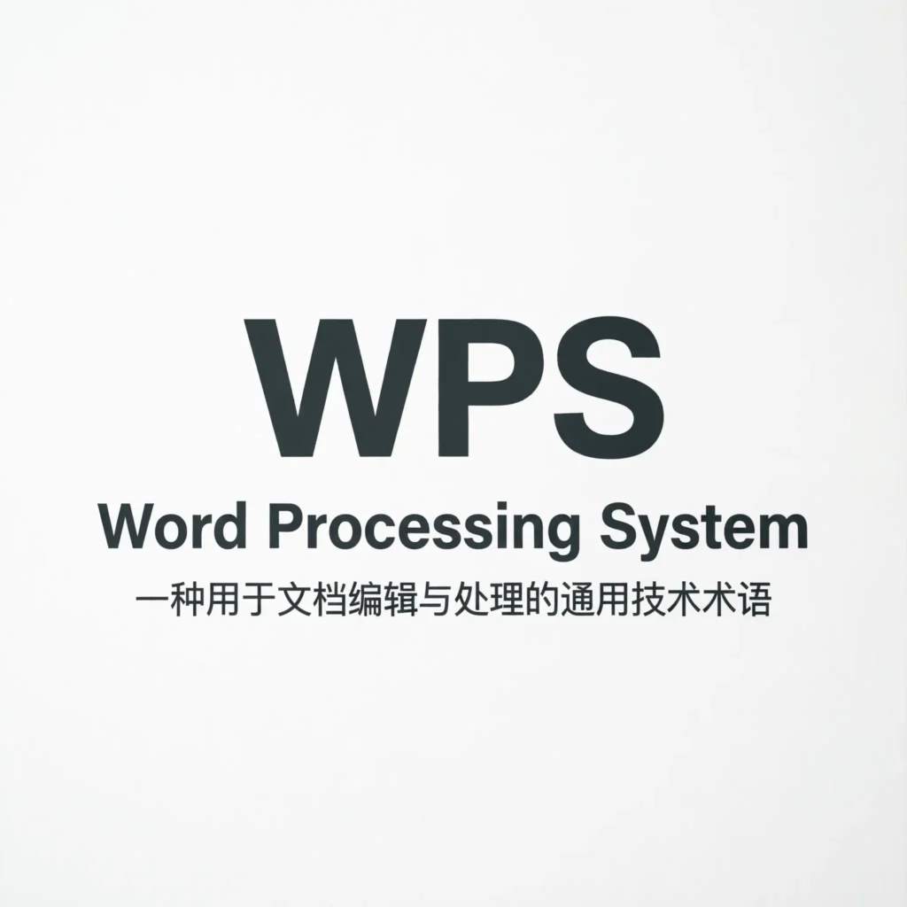 What Does WPS Mean in Text