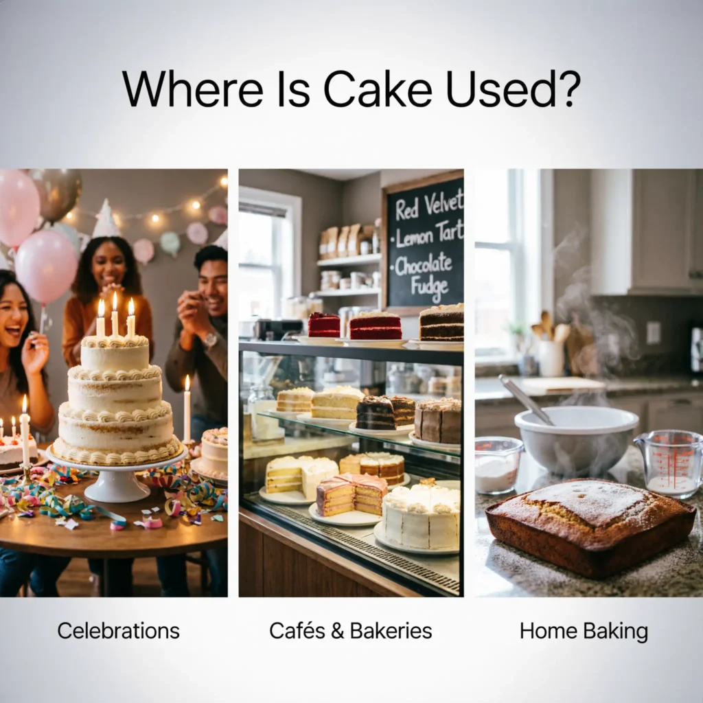 Where Is Cake Used