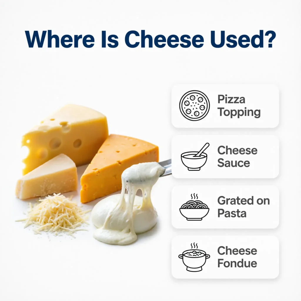 Where Is Cheese Used