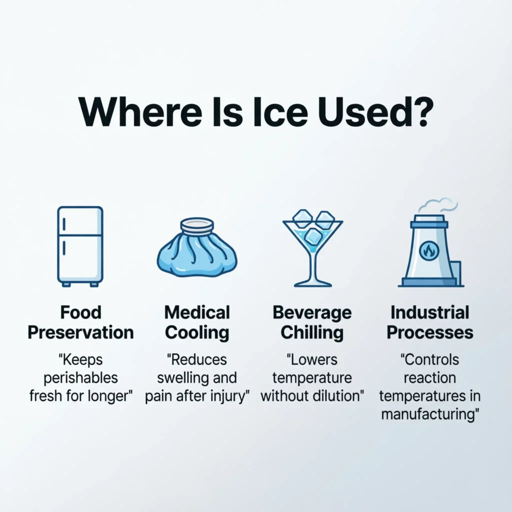 Where Is Ice Used