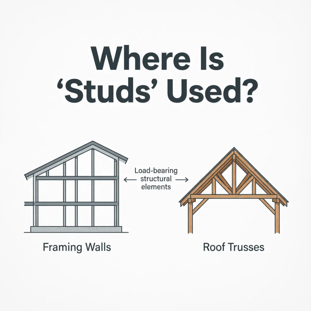 Where Is “Studs” Used
