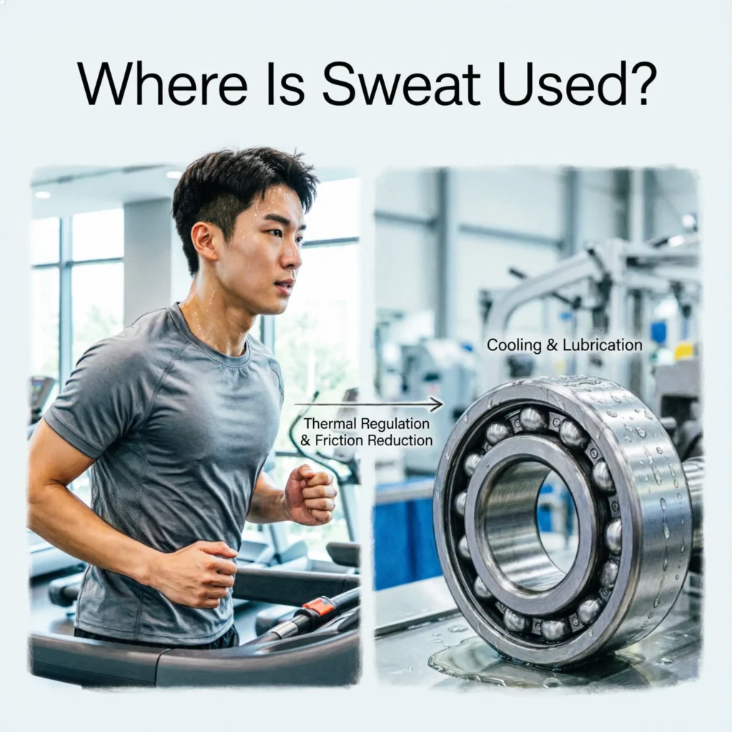 Where Is Sweat Used